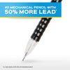 Paper Mate Mechanical Pencils, Write Bros. Classic #2 Pencil, 0.7mm, 12 Count