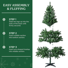 Árbol de Navidad artificial Madison Pine de 2 metros (6,5 pies) con 250 luces LED de colores cambiantes y soporte, de Holiday Time.