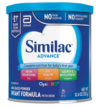 Fórmula infantil Similac Advance, 12.4 oz.