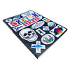 Piccadilly Sketch Your Sticker Journal for Ages 6 and Up, 7.3 x 9.7", Sticker Paper