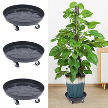 CNCEST 14.17-in L x 14.17-in D x 3.94-in H Black 3 Pieces Included Plant Caddy