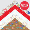 Roobee by Mara Mi School Paper Pad 12" x 12" - 24 lb/ 100 GSM, 50 sheets