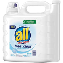 All Liquid Laundry Detergent Free Clear for Sensitive Skin (250 Oz.,166 Loads) - Brands For Less USA
