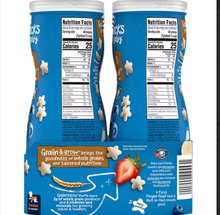 Gerber Baby Snacks para bebés, paquete variado de bocaditos inflados, 8 unidades/1.48 oz.
