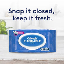 Cottonelle Flushable Wet Wipes, 12 Flip-Top Packs (42 Wipes/Pk., 12 Pk.) - Brands For Less USA