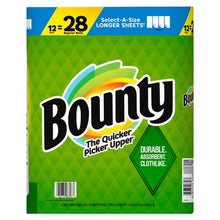 Bounty Select-A-Size Paper Towels, White (105 Sheets/Roll, 12 Rolls) - Brands For Less USA
