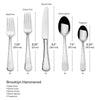 Wallace 20-Piece 18/10 Stainless Steel Flatware Set, Service for 4