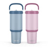 Ello Oasis Go 30oz Leak-Proof Stainless Steel Tumbler, 2 Pack