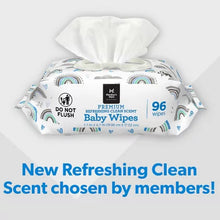 Member'S Mark Premium Refreshing Clean Scented Baby Wipes, 12 Packs (1152 Ct.)