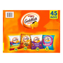 Goldfish Crackers Sweet & Savory Variety Pack Box, Single-Serve Snack Packs, 45 ct.