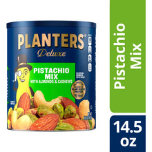 Deluxe Pistachio Mix, Party Snacks, Plant-Based Protein, 14.5 Oz Canister - Brands For Less USA