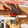 Beautiful Hands-Free Automatic Battery Powered Electric Can Opener, Chocolate by Drew Barrymore