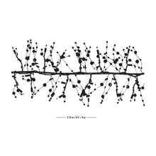 9’ LED Gem Garland