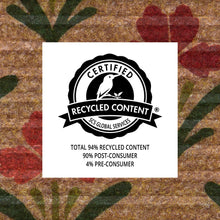 Tapete de entrada Apache Mills Naturelles de imitación de fibra de coco para interiores y exteriores, 60 x 90 cm