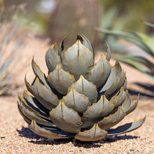 Artichoke Agave Sculpture by Desert Steel
