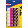 Avery Glue Stic White, 0.26 oz., Permanent, 6/PK