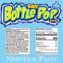 Paquete variado de caramelos Baby Bottle Pop, 0.85 oz., 20 unidades.