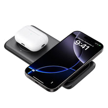 Base de carga inalámbrica magnética 2 en 1 de Belkin con Qi2 de 15 W
