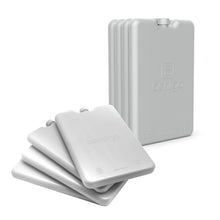 Paquete de 8 bolsas de hielo reutilizables Bentgo Chillers, color gris