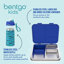 Juego de 2 loncheras y botellas de agua Bentgo Kids de acero inoxidable