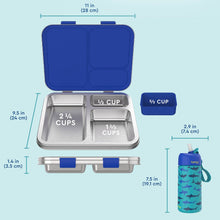 Juego de 2 loncheras y botellas de agua Bentgo Kids de acero inoxidable