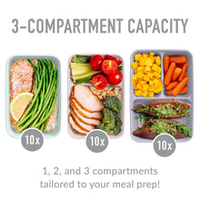 Bolsa Bentgo Prep Deluxe y juego de recipientes para preparar comidas Bentgo de 60 piezas