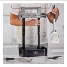 Berkley Jensen Barbecue Serving Caddy - Black