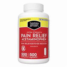 Berkley Jensen Extra Strength Pain Reliever, 500 ct.