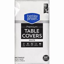 Manteles Berkley Jensen Premium - Blancos, 6 unidades.