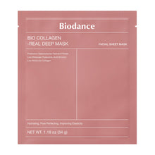 Mascarilla facial profunda Biodance Bio-Collagen Real Deep Mask, paquete de 24 unidades