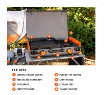 Blackstone Adventure Ready 14” Propane Camping Griddle with Side Burner