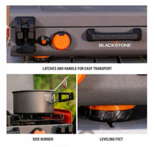 Blackstone Adventure Ready 14” Propane Camping Griddle with Side Burner