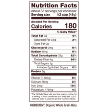 Bob's Red Mill Organic Old Fashioned Rolled Oats, 56 oz.