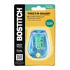 Bostitch Twist-N-Sharp Pencil Sharpener Handheld-Blue-1 Each