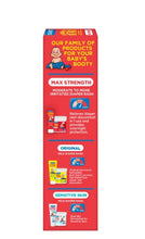 Crema para la dermatitis del pañal Boudreaux's Butt Paste de máxima potencia, pomada para bebés, tubo de 113 g (4 oz).