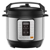 SHOUFTW 8 Quart Electric Pressure Cooker, 9-in-1 Multi Cooker with Slow Cook, Rice, Steam & Sauté, Sliver