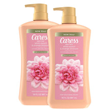 Caress Daily Silk Hydrating Body Wash, White Peach & Orange Blossom, 30 fl.