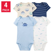Body de bebé Carter's (paquete de 4)