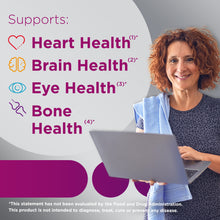 Centrum Silver Multivitamínico para mujeres mayores de 50 años con vitaminas B, C, D3 y E, 100 unidades