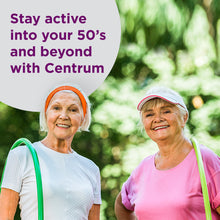Centrum Silver Multivitamínico para mujeres mayores de 50 años con vitaminas B, C, D3 y E, 100 unidades