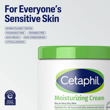 Crema hidratante Cetaphil, 16 oz., paquete de 2.