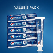 Pasta de dientes Crest Pro-Health Advanced Whitening + Intensive Clean, 5.8 oz, paquete de 5.
