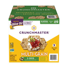 Galleta multigrano Crunchmaster de 5 semillas, 10 oz, paquete de 2.