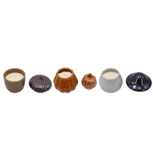 Decorative Ceramic 10 oz. Harvest Candles, 3 pk.
