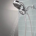 Delta 5-Setting HydroRain with ProClean Hand Shower