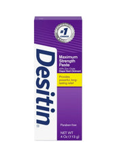 Desitin Crema para la dermatitis del pañal de máxima potencia, pasta para la colita con óxido de zinc, 113 g