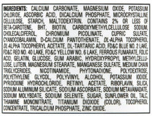 Equate Complete Multivitamin/Multimineral Supplement Tablets, Women 50+, 100 Count