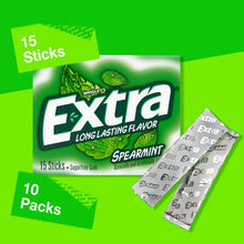 Extra Spearmint Sugar Free Chewing Gum Bulk Pack 15 pcs., 10 pk.