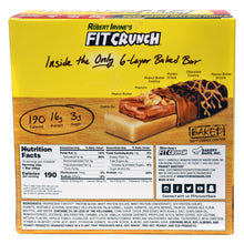 Barras de proteína FITCRUNCH, 16 g de proteína, sabor chocolate y mantequilla de cacahuete, 46 g, paquete de 18 unidades