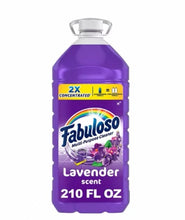 Limpiador multiusos concentrado Fabuloso 2X, lavanda (210 onzas líquidas)